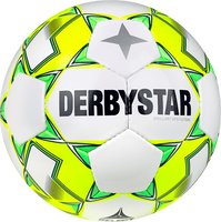 Derbystar Futsal Brilliant APS V23 1550 Wit geel grijs - thumbnail