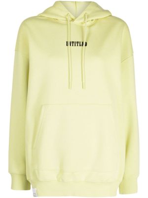 izzue hoodie à imprimé graphique - Vert
