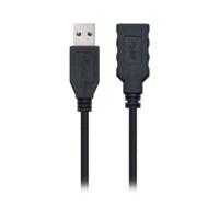 USB-kabel NANOCABLE 10.01.090 Zwart - Maat: 1 m