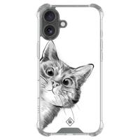 iPhone 17 shockproof hoesje - Kat kiekeboe