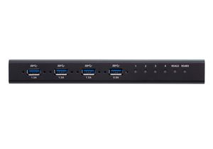 ATEN US3344i industriële hub switch 4x4 USB 3.1 Gen 1