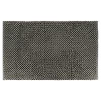 Tendance Badmat microfiber - laagpolig - grijs - 50 x 80 cm - absorberend - antislip - thumbnail