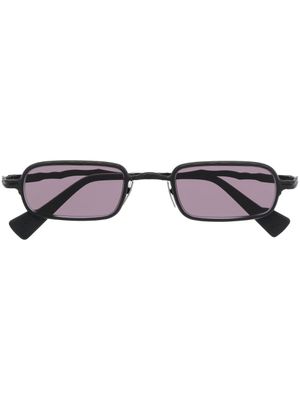 Kuboraum lunettes de soleil teintées à monture carrée - Noir