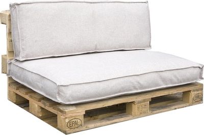 In the Mood Palletkussenset Pepper Beige