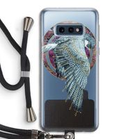 Golden Falcon: Samsung Galaxy S10e Transparant Hoesje met koord