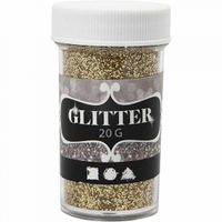 Creotime glitter goud 20 gram - thumbnail