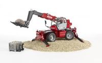 Bruder Manitou MRT 2150 verreiker met accessoires - thumbnail