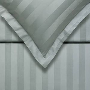 Vandyck Purity Stripe Dekbedovertrek 240 x 200/220 cm - Celadon Green