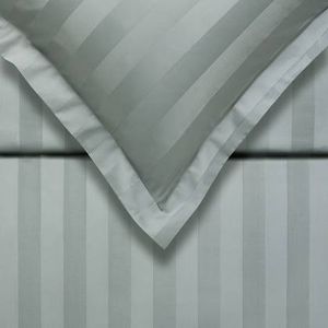 Vandyck Purity Stripe Dekbedovertrek 140 x 200/220 cm - Celadon Green