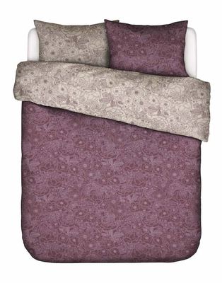 Essenza Camille dekbedovertrek Plum wine