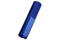 Body, GTX shock (aluminum, blue-anodized) (1) - thumbnail