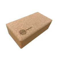 Cork yoga block