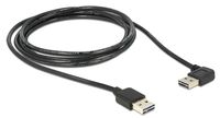 Delock 83467 Kabel EASY-USB 2.0 Type-A male > EASY-USB 2.0 Type-A male haaks links / rechts 5 m - thumbnail