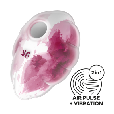 Satisfyer Cloud Dancer - Rode Print