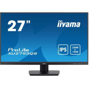 iiyama ProLite XU2793QS-B6 computer monitor 54,6 cm (21.5") 2560 x 1440 Pixels Full HD LED Zwart