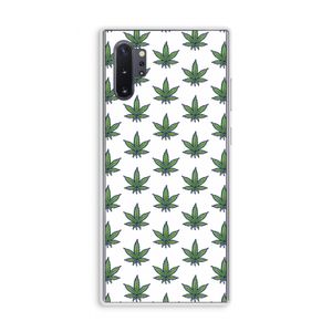 Weed: Samsung Galaxy Note 10 Plus Transparant Hoesje