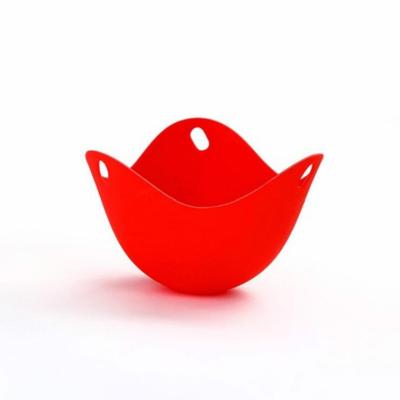 3 stuks siliconen ei fornuis ei beugel keuken tools pannenkoek kookgerei Bakeware stoom eieren plaat lade rood