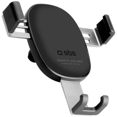 sbs mobile TESUPPCLIPGRAVK Telefoonhouder voor in de auto 60 - 90 mm 6 inch (max) Bevestigingswijze (auto): Ventilatierooster
