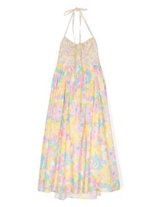 MARLO robe fleurie à dos-nu - Multicolore