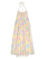 MARLO robe fleurie à dos-nu - Multicolore