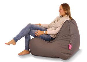 Zitzak 'Lounge' Anthracite - Zwart - Weerbestendig - Puffi