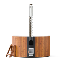 PolarSpa Elite houtgestookte hottub - 6 personen