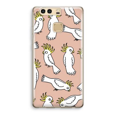 Papegaai: Huawei P9 Transparant Hoesje