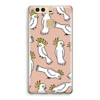 Papegaai: Huawei P9 Transparant Hoesje