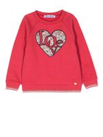 Tartine Et Chocolat sweat Love à broderies - Rouge - thumbnail