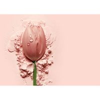 Inductiebeschermer - Roze Tulp - 59x52 cm - thumbnail