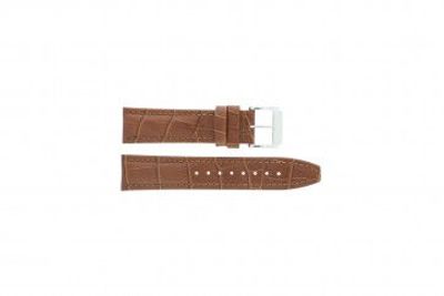 Festina horlogeband F16081/8 Leder Bruin 22mm + bruin stiksel