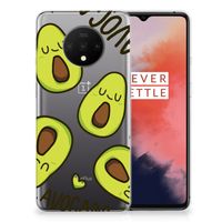 OnePlus 7T Telefoonhoesje met Naam Avocado Singing - thumbnail