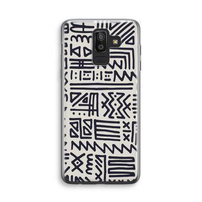 Marrakech print: Samsung Galaxy J8 (2018) Transparant Hoesje