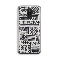 Marrakech print: Samsung Galaxy J8 (2018) Transparant Hoesje