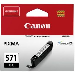 Canon CLI-571BK inktcartridge 1 stuk(s) Origineel Normaal rendement Zwart