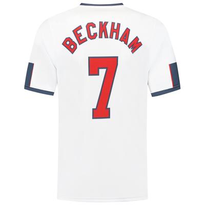 Engeland Voetbalshirt Beckham Thuis - 1998