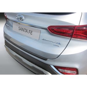 Bumper beschermer passend voor Hyundai Santa Fé 7-Personen 2018- Zwart GRRBP407