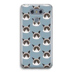 It's a Purrr Case: LG G6 Transparant Hoesje