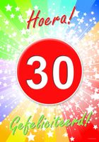 Decoratie poster 30 jaar - thumbnail