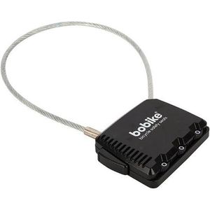 Bobike mini combinatieslot - zwart, 20cm