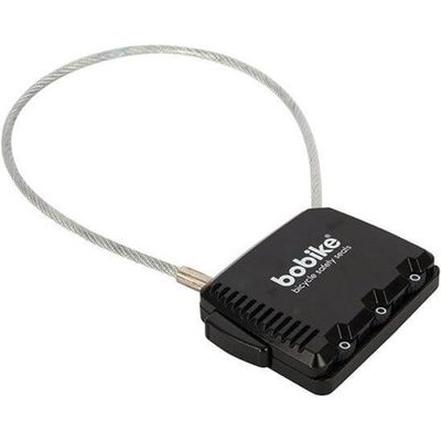 Bobike mini combinatieslot - zwart, 20cm