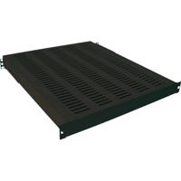 LogiLink SF1H45B 19 inch Apparaatbodem voor patchkast 1 HE Vast inbouw Geschikt voor kastdiepte: 600 mm Zwart