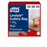 Pochette tork linstyle premium 1laags rood 509604 | 240 stuks