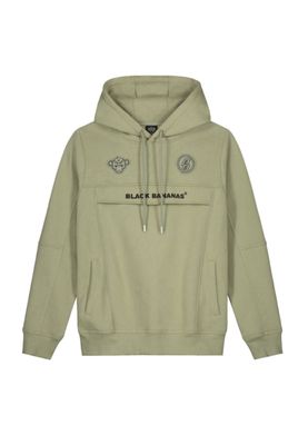 Black Bananas Anorak Hoodie MENFW22.2.16 Groen maat