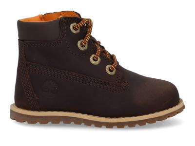 Timberland Pokey pine dark brown Bruin maat 23