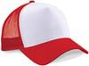 Beechfield CB640 Snapback Trucker - Classic Red/White - One Size