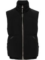 TOM FORD funnel-neck quilted gilet - Noir