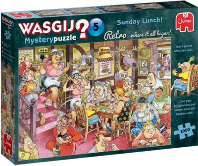 Wasgij Mystery 5 Zondagse Lunch 1000 stukjes