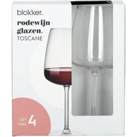 Blokker Toscane rodewijnglazen - set van 4 - 60cl - thumbnail