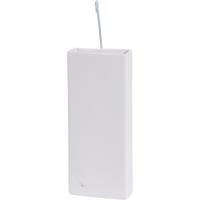 Waterverdamper porselein blanco